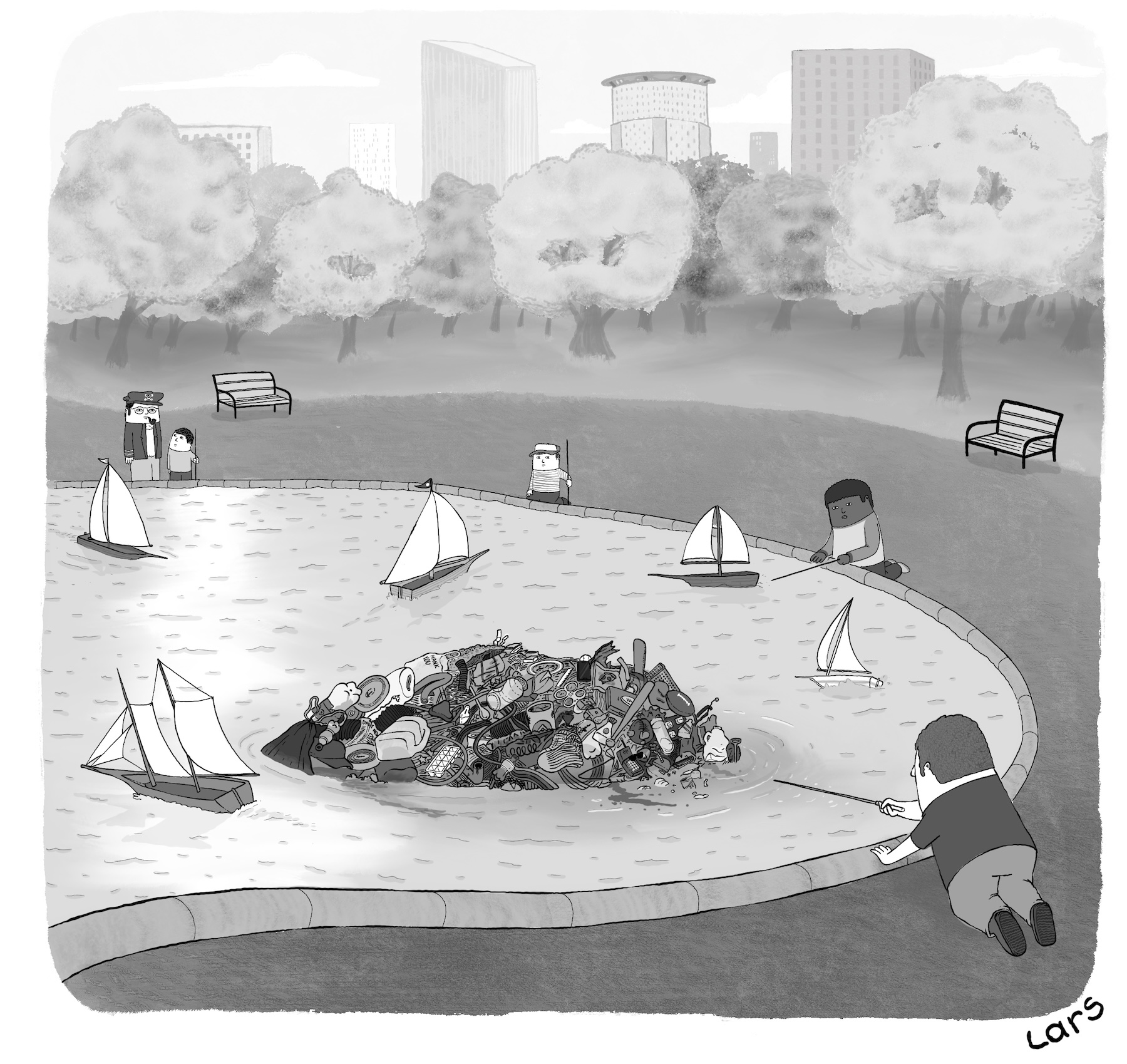 Cartoon by Lars Kenseth