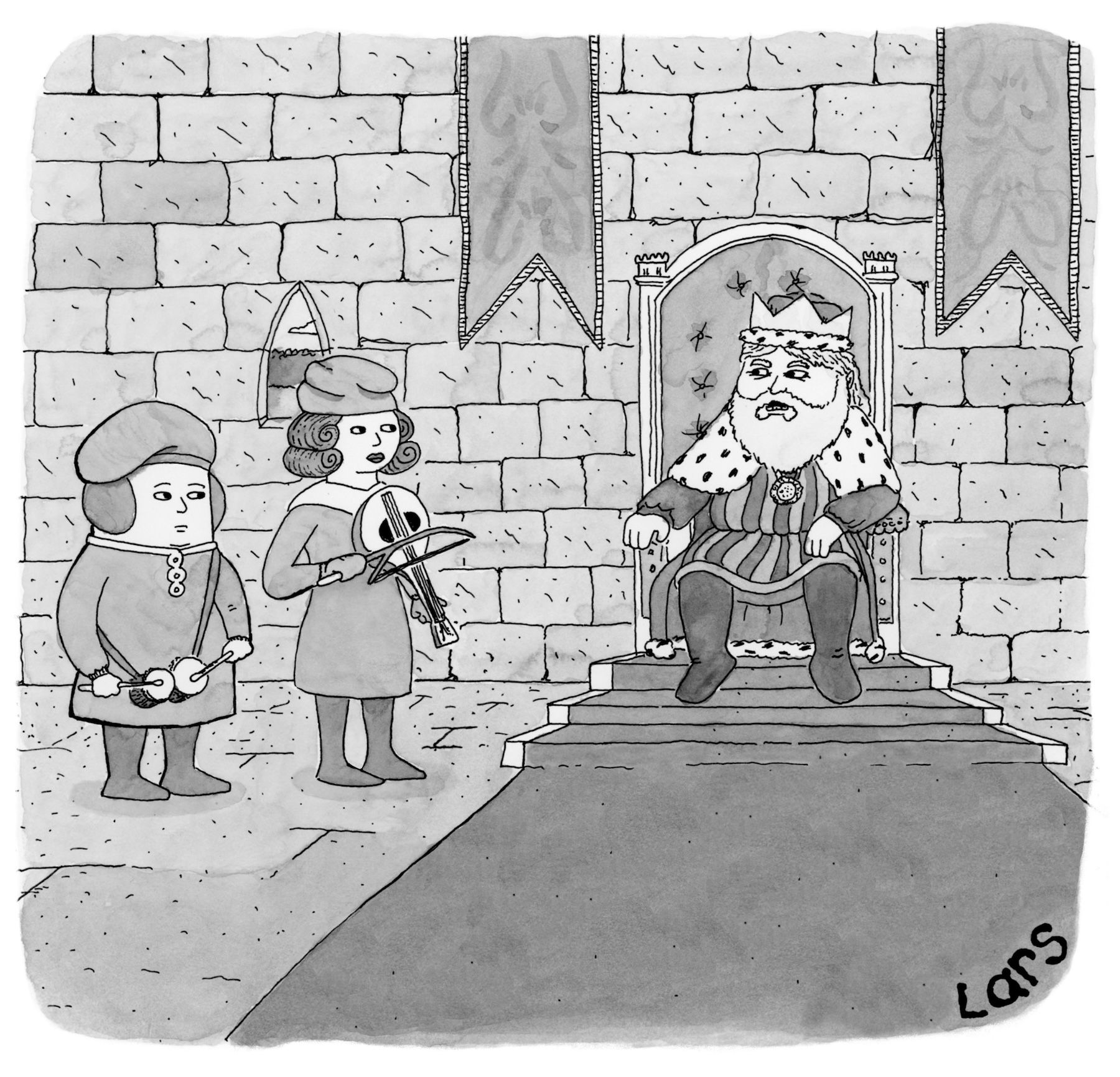 Cartoon by Lars Kenseth: This is not the summer banger I was promised.